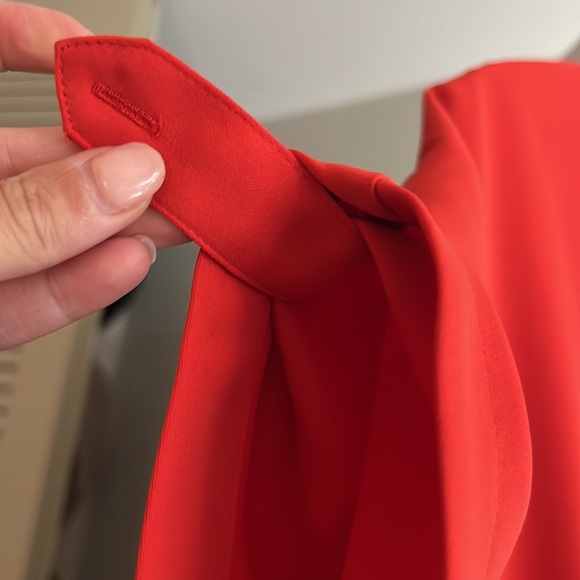 Ann Taylor Size M Orange dress - Picture 2 of 4